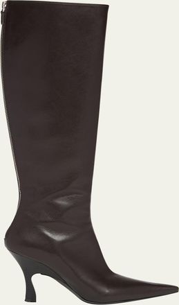 Stella McCartney Elsa Vegan Leather Knee Boots