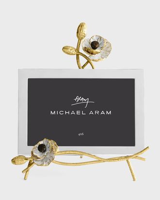 Michael Aram Anemone Easel Frame, 4 x 6