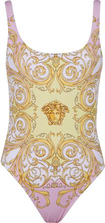 Versace Swimsuit Printed Recycled Lycra
