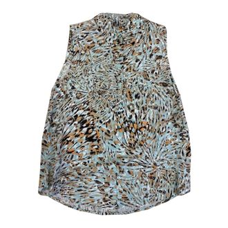 Ichi Ichi - Mouwloze Top - Dames - Tops - Veelkleurig - Maat: L