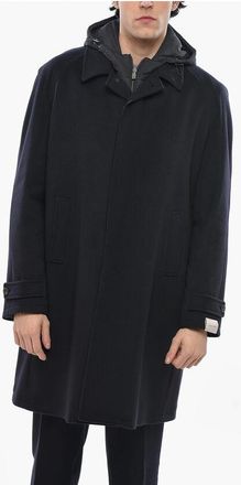 Corneliani Virgin Wool Coat with Removable Lining size 54