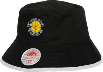Mitchell & Ness Mens Mitchell & Ness Black/Blue Golden State Warriors Flip It Reversible Bucket Hat at Nordstrom, Size Small/medium