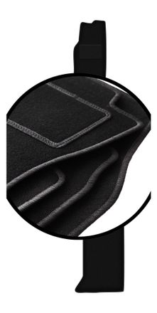 OEM Juego Completo De Alfombrillas De Velour Para: Vw Grand California 0 (2019-)