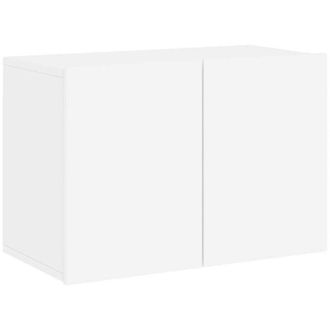 vidaXL Mueble Para Tv De Pared Blanco 60x30x41 Cm Vidaxl