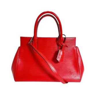 Louis Vuitton Pre-owned Handbags, female, Red, Size: ONE SIZE Pre-owned Epi Leather Handbag