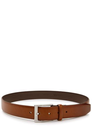 BOSS Boss Elloy Leather Belt - Brown - 85 (XS)