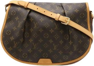 Louis Vuitton Pre-owned Vintage Monogram Handbag - Dames - Vintage Schoudertas - Bruin - ONE Size - Vintage