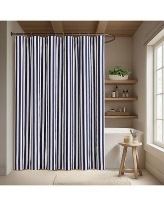 Brooklyn Loom Levi Stripe Shower Curtain