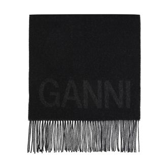 Ganni Mujer, Accesorios, Gris, Talla: ONE Size