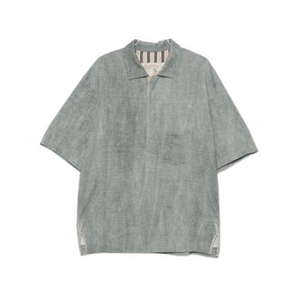 Ziggy Chen Polo Shirts, male, Green, Size: L Polo Shirt