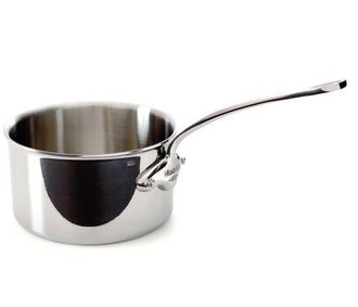 Bloomingdale's MCook 3.6 qt Stainless Steel Saucepan in Silver at Nordstrom