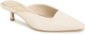 Kenneth Cole Margo Kitten Heel Mule in Whitecap Leather at Nordstrom Rack, Size 9.5