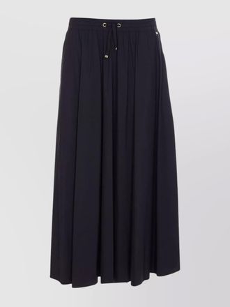 Herno pleated midi skirt