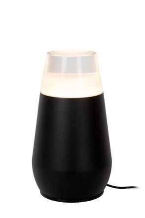 Lucide L&aacute;mpara baliza de aluminio con 1 LED integrado, negro