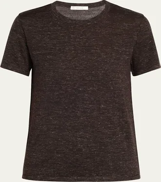 The Row Niari Heathered Top