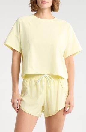 Marika Mabel Crop T-Shirt in Tender Yellow at Nordstrom Rack, Size X-Large