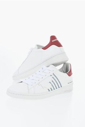 Dsquared2 Leather BOXER Low-Top Sneakers size 40