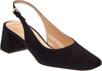 Baldinini Suede Slingback Pump