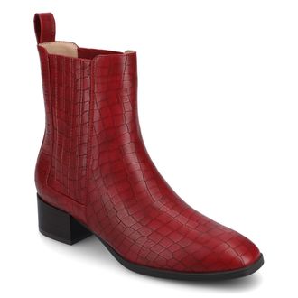 Journee Collection Women & apos;s Wrenley Medium and Wide Width Booties