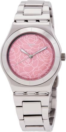 Swatch Petal Charm Quartz Pink Dial Watch YLS234G
