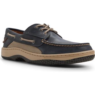 Sperry Top-Sider Billfish 3-Eye Boat Shoe in Navy at Nordstrom, Size 10.5