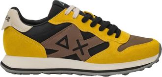 Sun 68 Jaki 2.0 Bicolor - Heren - Sneakers - Geel - 42 EU - Katoen - Schoenen