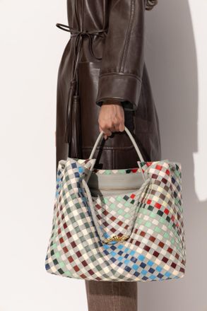 Bottega Veneta Shopper Bag, Womens, Multicolour