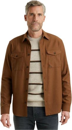 Vanguard Heren, Jassen, Bruin, Maat: XL Leer