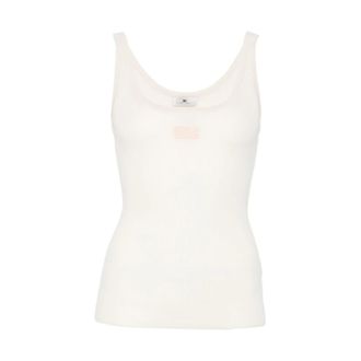 Elisabetta Franchi Dames, Tops, Wit, Maat: L
