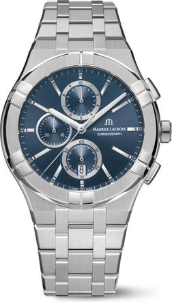 Maurice Lacroix Aikon Quartz Chronograph - Heren - Horloges - Grijs - ONE Size - Accessoires