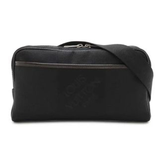 Louis Vuitton Pre-owned Belt Bags, male, Black, Size: ONE SIZE Pre-owned Damier Geant Acrobat 2way waist bag M93620