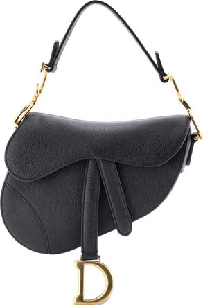 Dior Saddle Handbag Leather Mini shoulder bag - Zwart