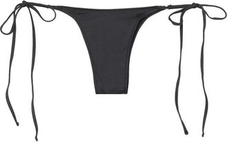 Frankies Bikinis Bikini met zijstrik - Dames - Bikinis - Zwart - M - Badmode