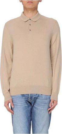 HUGO BOSS Hombre, Camisetas, Beige, Talla: L