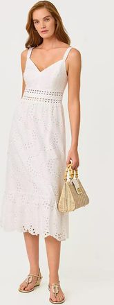 Lilly Pulitzer Tiah Eyelet Midi Dress
