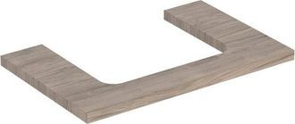 Keramag Keramag - Placa De Lavabo Geberit One, Recortable En El Centro, Para Lavabo