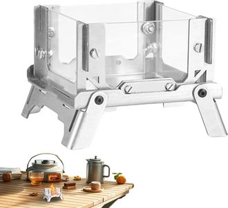 OEM Estufa De Aromaterapia Difusor De Llama Caja Multifuncional De Acero Inoxidable Para Decoraci&oacute;n De Interiores, Exteriores, Camping Y Ceremonias