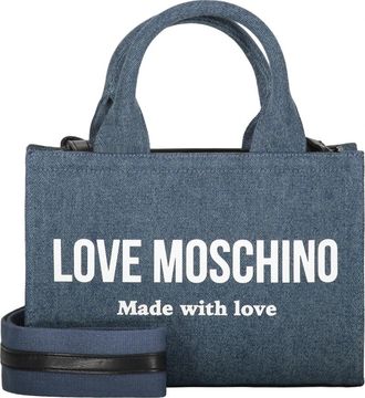 Love Moschino Denim handtas - Dames - Handtassen - Blauw - ONE Size - Denim - Tassen