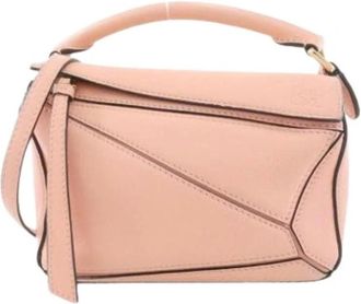 Loewe Pre-owned Handbag - Dames - Vintage Handtas - Roze - ONE Size - Leer - Vintage