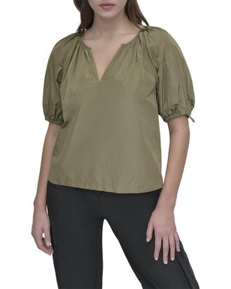 DKNY Dkny Bubble Sleeve Top