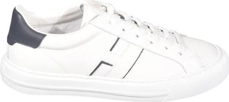 Hogan H691 Sneakers - Heren - Sneakers - Wit - 40 1/2 EU - Leer - Schoenen
