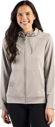 Clique Dash Recycled Womens Full Zip Hooded Sweatshirt