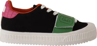 GCDS Suede Low Top Lace Up Women Sneakers Womens Shoes