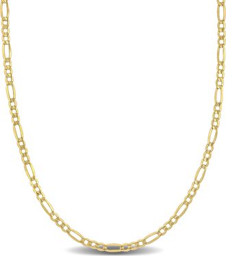 Mimi & Max 2.5mm Figaro Link Chain Necklace in 10k Yellow Gold, 22 in