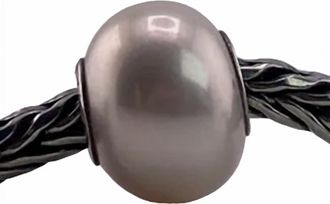 Trollbeads Womens Pearl Bead Charm In Pink