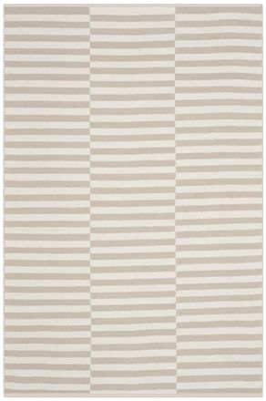 Safavieh Alfombra algod&oacute;n neutrale/grigio 122 x 183 cm