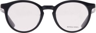 Bottega Veneta Demo Oval Unisex Eyeglasses BV1335OA 004 50