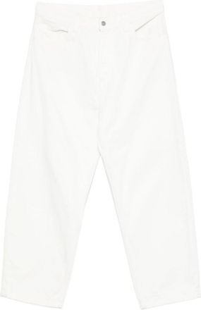 Carhartt Work in Progress White Straight Leg Jeans