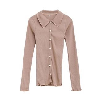 BASERANGE Shirts, female, Beige, Size: S Iso Shirt