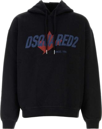 Dsquared2 Black Logo Hoodie